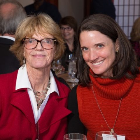 With daughter Anne, American Academy of Arts and Sciences